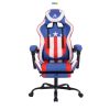 SCAUN GAMING RFG MAX GAME ECO-LEATHER BLUE & WHITE