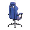 SCAUN GAMING RFG MAX GAME ECO-LEATHER BLUE & WHITE
