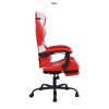 SCAUN GAMING RFG  MAX GAME ECO-LEATHER RED & WHITE